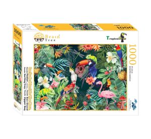 Brain Tree Puzzle Tropická príroda 1000 dielikov