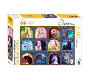 Brain Tree Puzzle Kúzelné kone 1000 dielikov