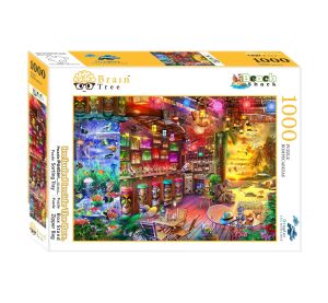 Brain Tree Puzzle Plážový bar 1000 dielikov