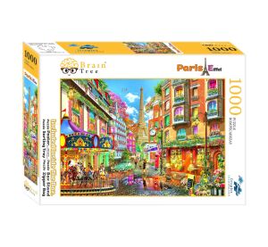 Brain Tree Puzzle Obrázok z Paríža 1000 dielikov
