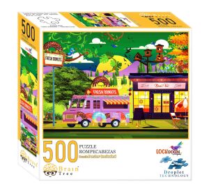 Brain Tree Puzzle Po zatvorení 500 dielikov