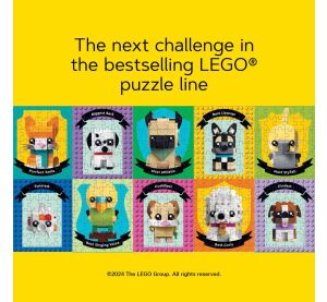 Chronicle Books Puzzle LEGO® Zvierací kamaráti 1000 dielikov