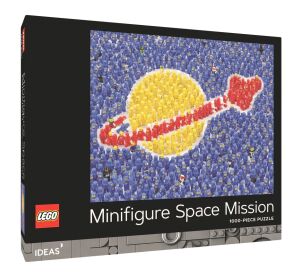 Chronicle Books Puzzle LEGO® Minifigúrka vesmírna misia 1000 dielikov