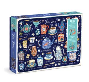 Galison Puzzle Čas na čaj 1000 dielikov