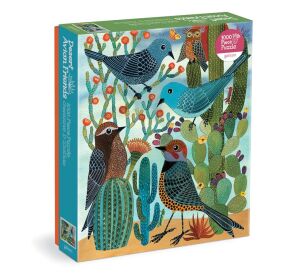 Galison Puzzle Púštna vtáčí priatelia 1000 dielikov