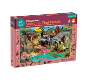 Mudpuppy Puzzle skladaj a hľadaj Safari 64 dielov