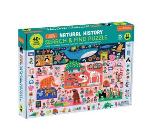 Mudpuppy Puzzle skladaj a hľadaj "Prírodovedné múzeum" 64 dielov