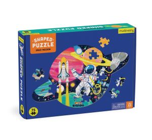 Mudpuppy Puzzle Vesmírna misia 75 dielikov