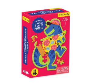 Mudpuppy Puzzle Pizzasaurus 48-dielne s vôňou