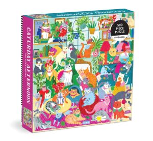 Mudpuppy Rodinné puzzle Sobotné popoludnie 500 dielikov