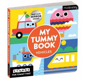 Mudpuppy Obojstranná knižka so zrkadielkom Dopravné prostriedky