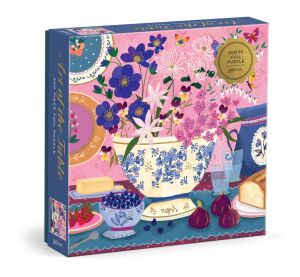 Galison Fóliové puzzle Joy Laforme Umenie stolovania 500 dielikov