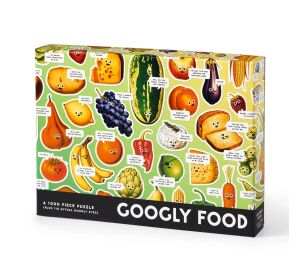 Galison Puzzle Googly Food 1000 dielikov