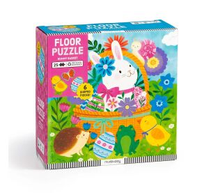 Mudpuppy Podlahové puzzle Veľkonočný zajačik 25 dielikov