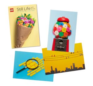 Chronicle Books LEGO® Zátišie s kockami 100 ks pohľadníc