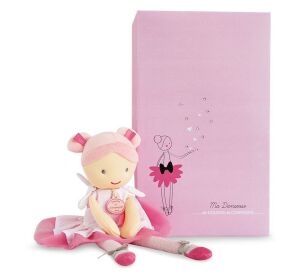 Doudou Jolijou Bábika baletka Lily Rose 36 cm
