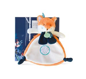 Doudou Darčeková sada Tiwipi - plyšová líška muchláčik 23 cm