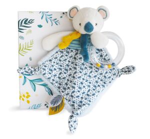 Doudou Darčeková sada - koala Yoca s hrkálkou 22 cm