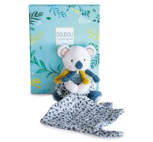 Doudou Darčeková sada - plyšová koala Yoca a muchlánok