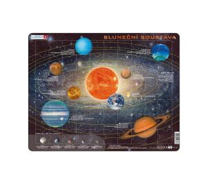 Larsen Vzdelávacie puzzle Slnečná sústava 70 dielikov