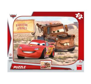 Dino Puzzle Cars: Blesk & Burák 12 dielikov