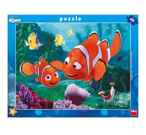 Dino Puzzle Nemo v bezpečí 40 dielikov