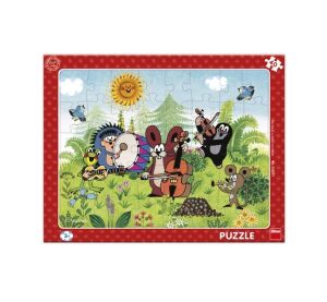 Dino Doskové puzzle Krtko a kapela 40 dielikov