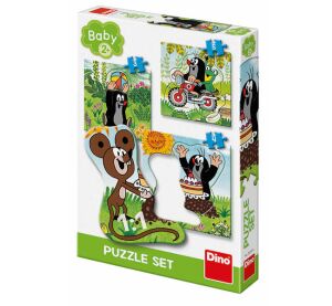 Dino Puzzle Krtko na lúke
