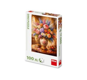 Dino Puzzle Kvetinové zátišie 100 XL dielikov