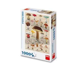 Dino Puzzle Huby koláž 1000 dielikov