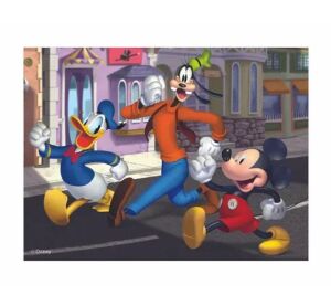 Dino Drevené licenčné kocky Mickey Mouse - 12 kociek