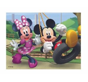 Dino Drevené licenčné kocky Mickey Mouse - 12 kociek