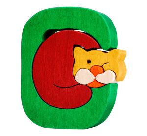 Fauna Abeceda písmenko C mačka