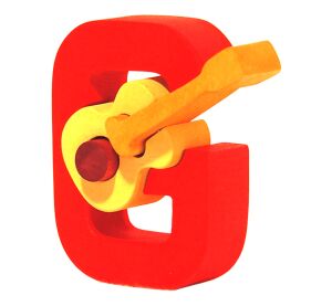 Fauna Abeceda písmenko G gitara