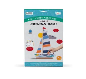 Fiesta Crafts 3D skladačka Kreatívna sada Plachetnica