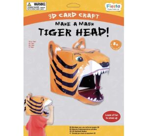 Fiesta Crafts Kreatívna sada 3D maska ​​Tiger