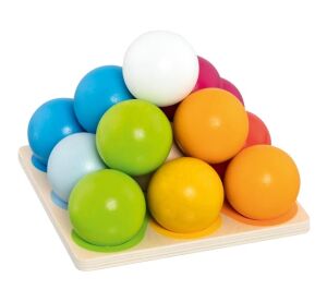 Goki Guľôčková pyramída – staviame a triedime