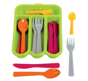 Gowi Sada príborov zelená