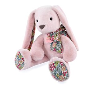 Doudou Histoire d´Ours Plyšový kamarát ružový zajačik 40 cm