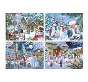 HOP Puzzle Sneží 4×500 dielikov