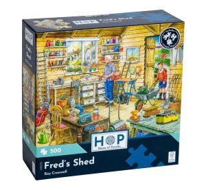 HOP Puzzle Fredova kôlňa 500 dielikov