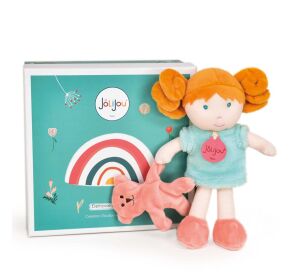 Doudou Jolijou Bábika Miss Mint 21 cm