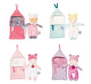 Doudou Jolijou Bábätko v navliekacej perinke 20 cm