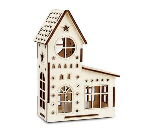 Kúzlo dreva Veľký domček Kostol