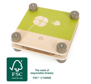 small foot Drevený lis na kvety Discover