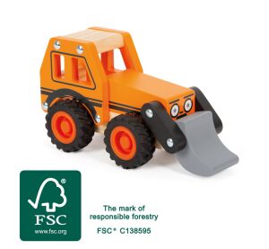 small foot Drevený bager