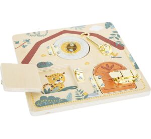 small foot Motorická doska so zámkami Safari