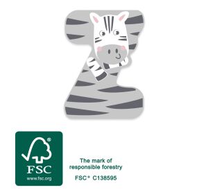 small foot Drevené písmeno Z