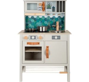 small foot Drevená kuchynka Tasty šedá