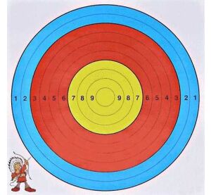 Papírový terč průměr 500 mm